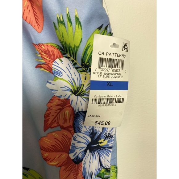 CLUB ROOM Swim Hawaii Flowers Trunks Shorts - Picture 10 of 13